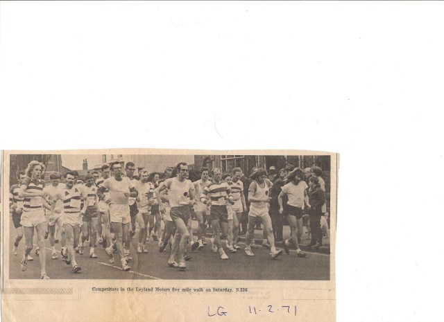 Start of the Leyland Five Miles 1971